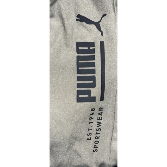 Women's Puma Khaki Colored Light Weight Track Pants. Athleisure, Y2K Sz M/29 - Picture 6 of 6